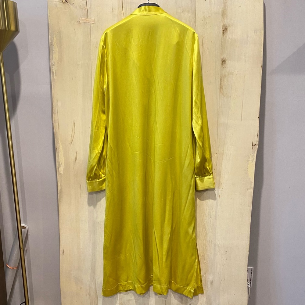 Saks Potts Yellow Silk Dress 🌼🌼🌼 - Picture 8 of 10